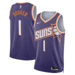 Maillot NBA Phoenix Suns Devin Booker Nike 2023-24 Icon Edition Violet Swingman - Homme
